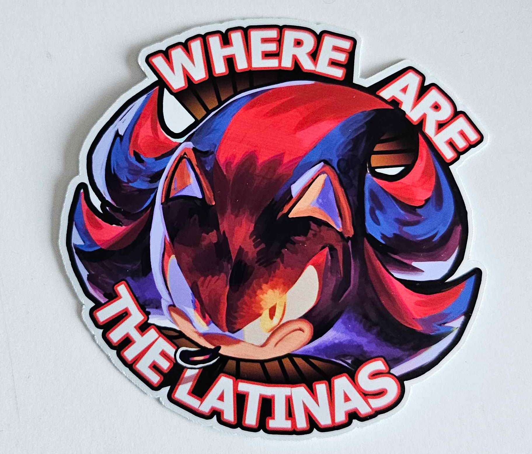 WHERE ARE THE LATINAS? Sticker