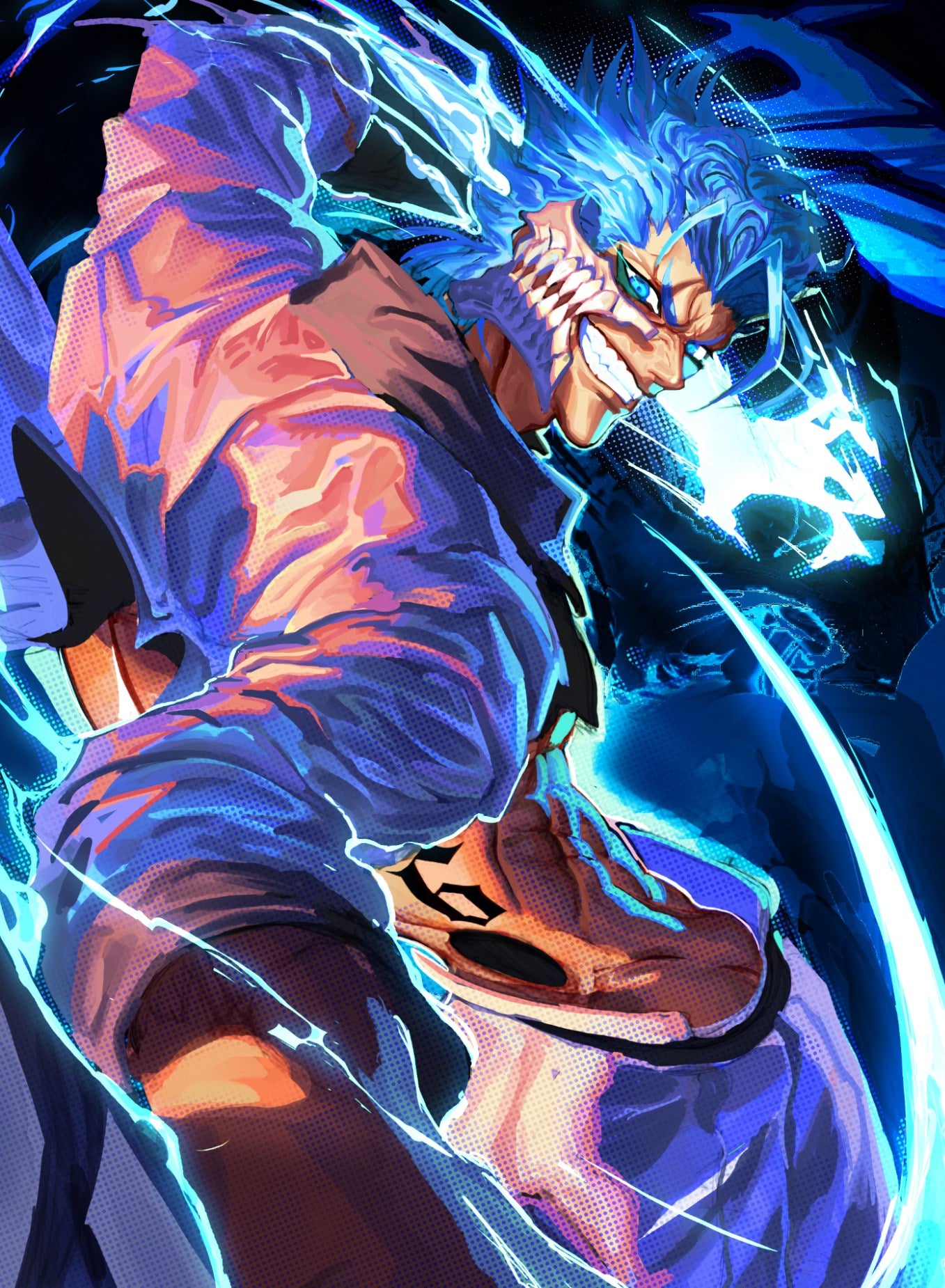 GRIMMJOW THE 6TH ESPADA Print