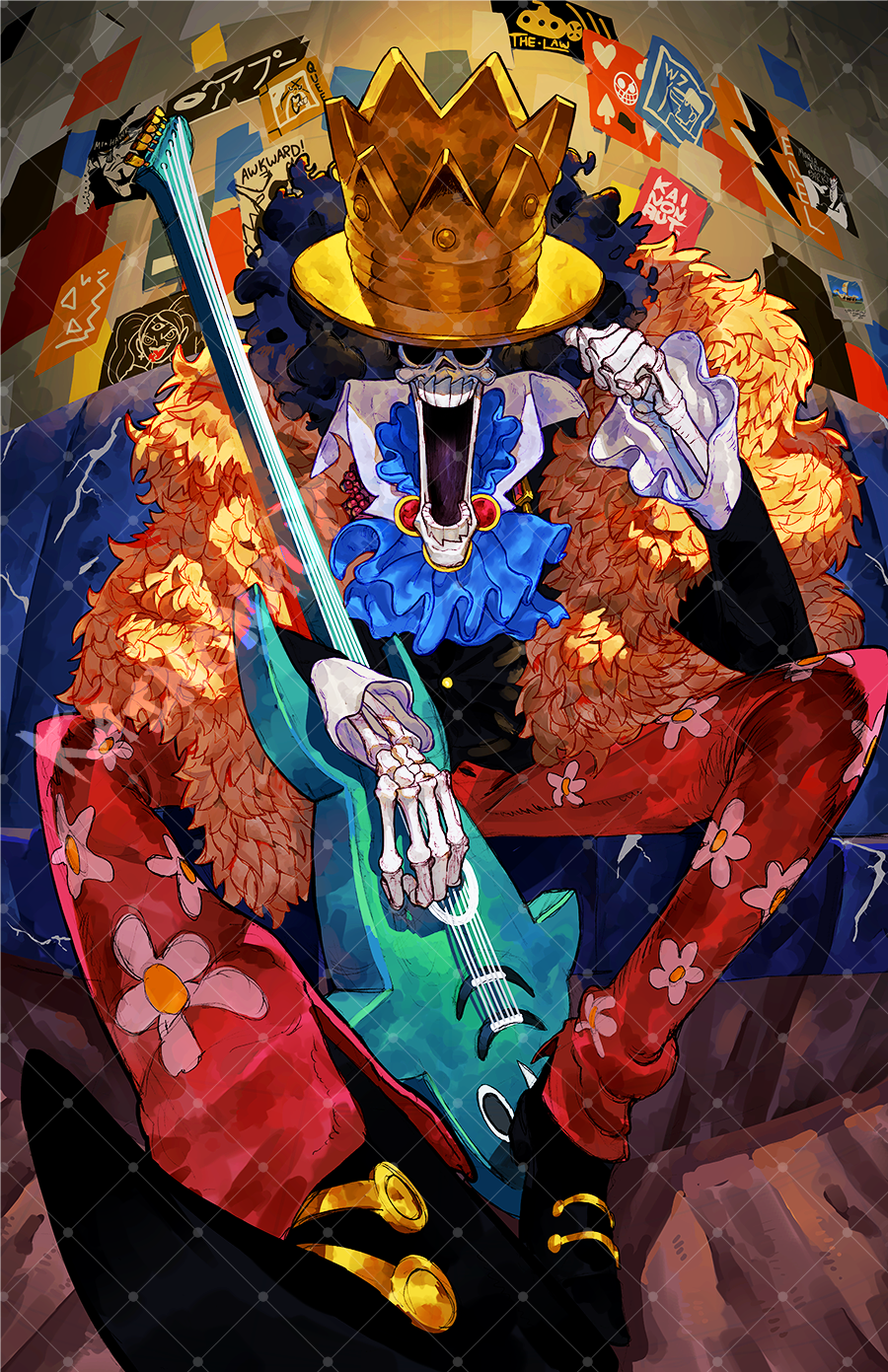 THE SOUL KING!! Print