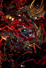 Load image into Gallery viewer, Zagreus vs. The Bone Hydra!! Print
