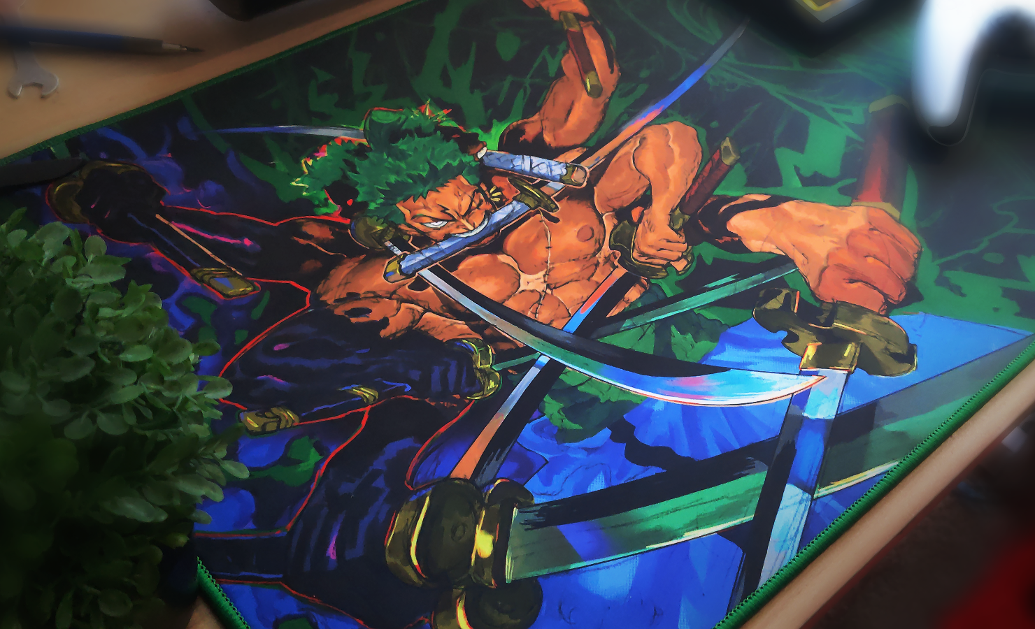 XL King of Hell Pirate Hunter Gaming Mouse Pad